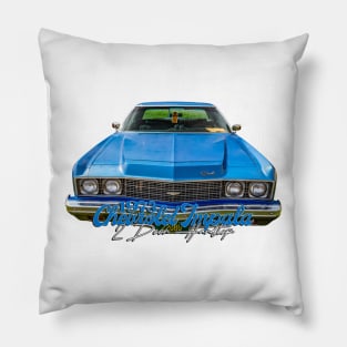 1973 Chevrolet Impala 2 Door Hardtop Pillow