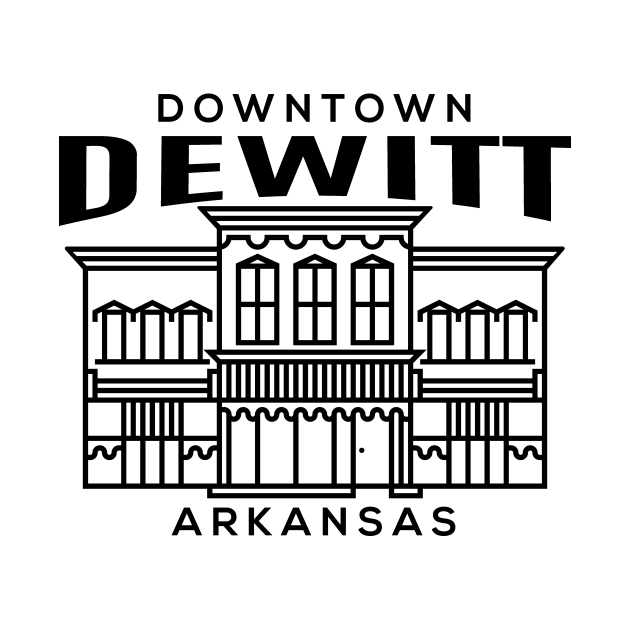 Downtown Dewitt AR Dewitt Mug TeePublic