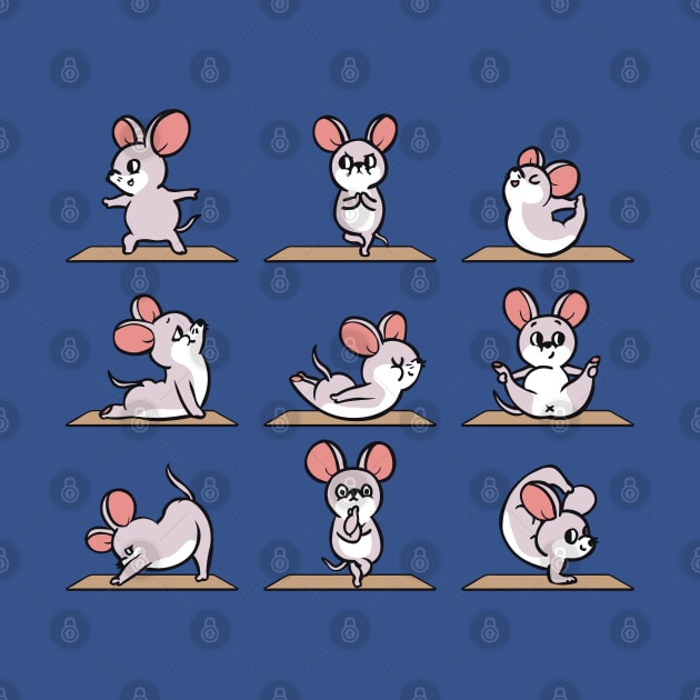 Mouse Yoga by huebucket