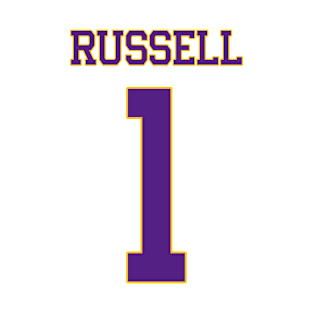 D'Angelo Russell Los Angeles Lakers Basketball Jersey T-Shirt