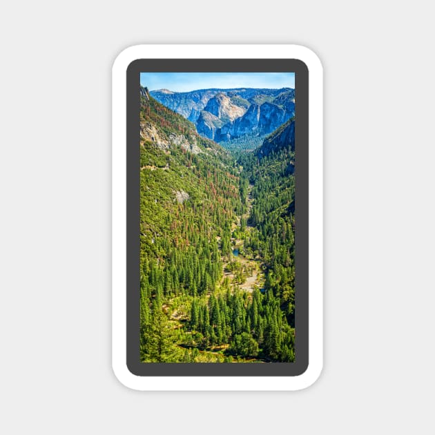 West Yosemite Valley Magnet by Gestalt Imagery