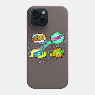 OMG BANG HEY BOOM Phone Case