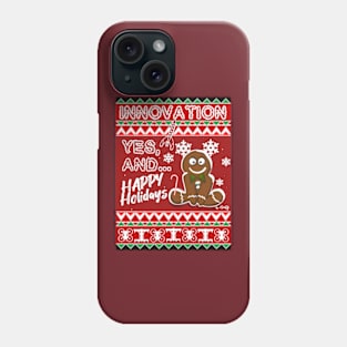 XMAS UGLY SWEATER INNOVATION Phone Case