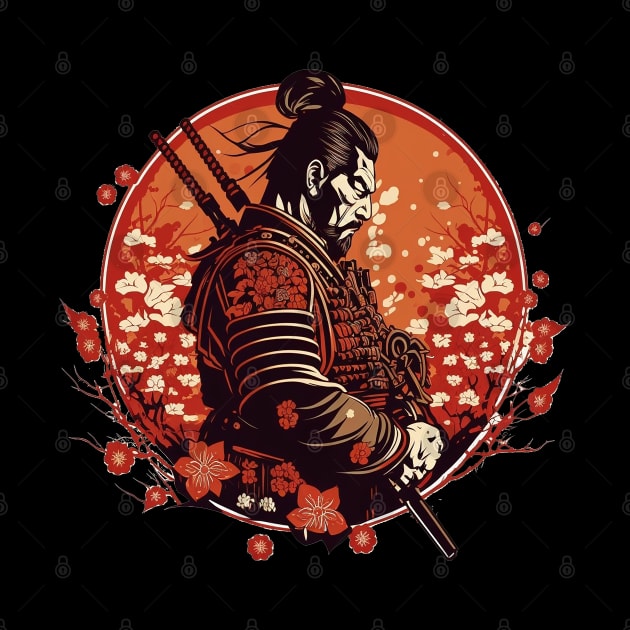 Samurai Warrior Ronin Design by EdSan Designs