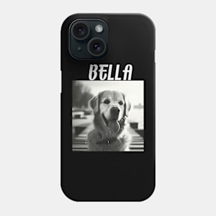 Bella, bootleg,  golden retriever puppy design for dog lovers Phone Case