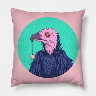 Psychedelic Vulture Pillow
