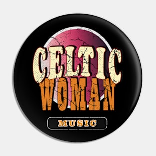 Celtic Woman design for life happiness Pin