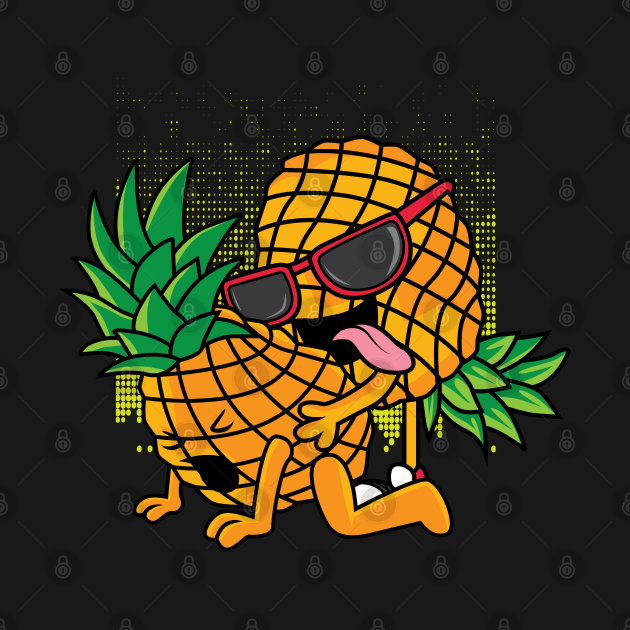 Funny Upside Down Pineapple Swinger Sexy Joke Men And Women Newest Humor Pineapple Food T 2186