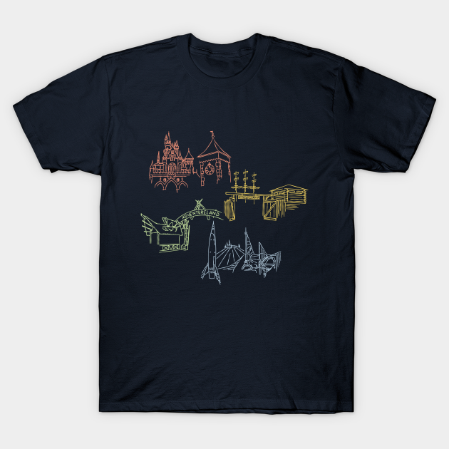 Nights of Imagination #1 - Disneyland - T-Shirt