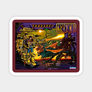 Operation Aliens Power loader Magnet