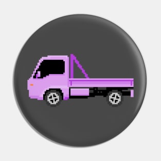 Kei Truck Pixelart Pin