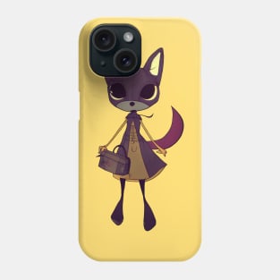 Fox lady with a style Phone Case