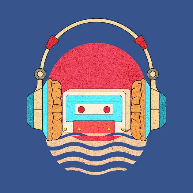 Retro Music Head by LexieLou