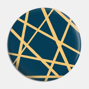 Golden Lines Pin