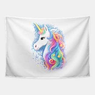 Rainbow Unicorn Tapestry