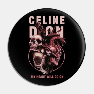 celine dion love metal Pin