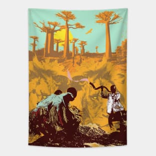 AFRICAN DANCE Tapestry