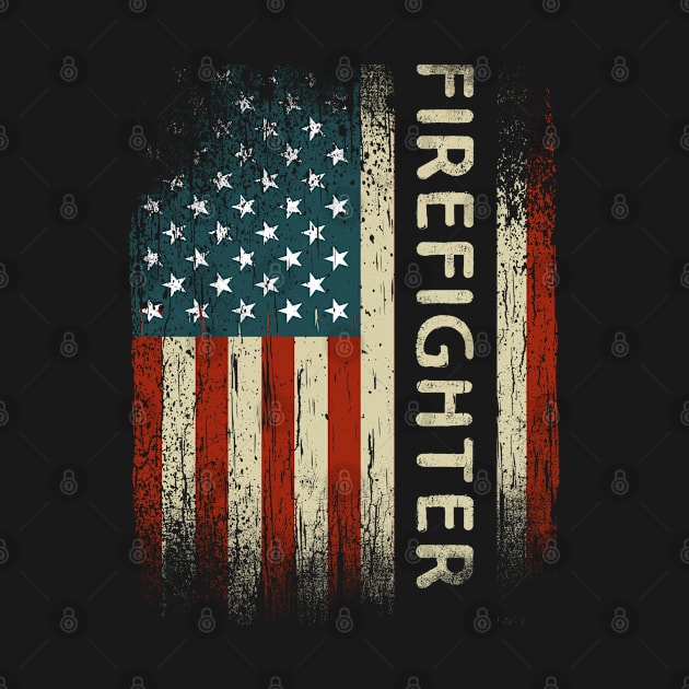 Patriotic Firefighter by stayilbee