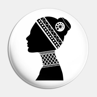 Vintage Lady Pin