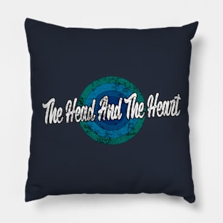 Vintage The Head And The Heart Pillow