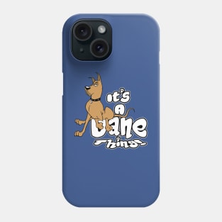 Dane Sitting Phone Case