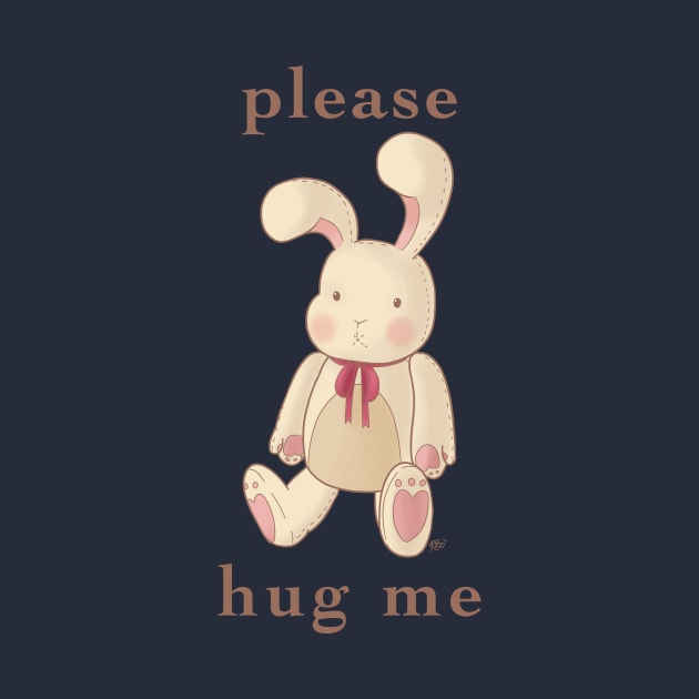 Creme Bunny Hug by robinchan33