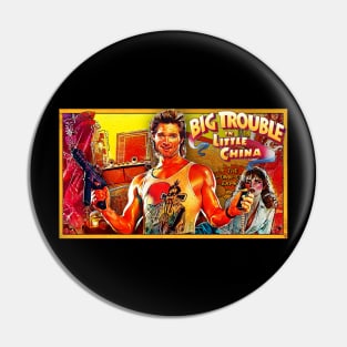 Big Trouble Banner Pin