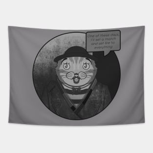 Gelsomina Cat Tapestry