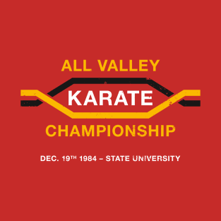 All Valley Karate Championship (aged look) T-Shirt