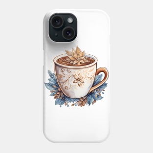 Hot chocolate cozy winter Phone Case