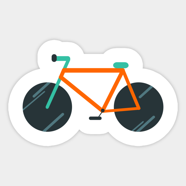 Bicycle Funny Nursery Cartoon Drawing Design Bike Sticker Teepublic Bicycle cartoon drawing at getdrawings | free download. teepublic