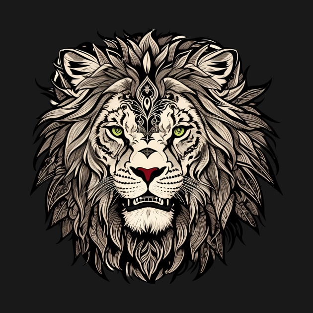 Lion Tattoo by Adam Ramos OD