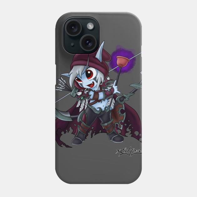 Kid Sylvanas Phone Case by Block Blasters