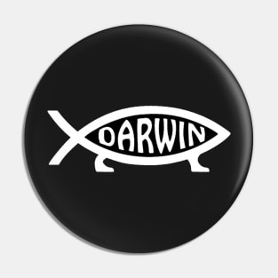 Darwin Fish Pin