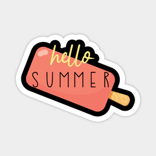 hello summer Magnet