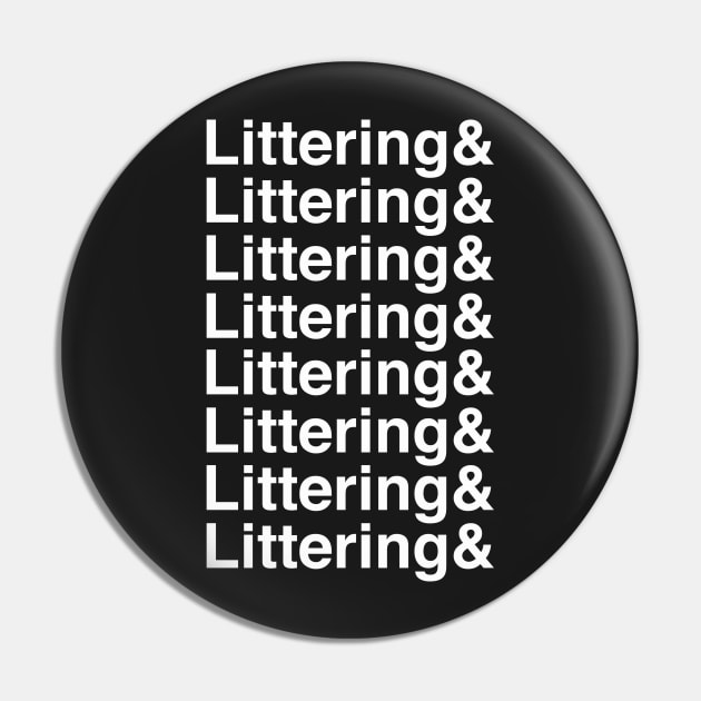 Littering & Pin by mrpixelpopper