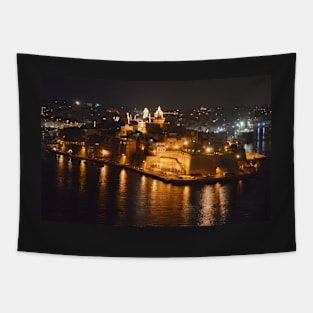 Senglea from the Grand Harbor, Malta Tapestry