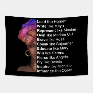 Women of Black History, Powerful Black Women, Black History Tapestry