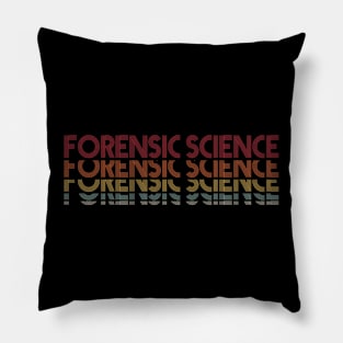 Forensic Scientist Forensics Pillow