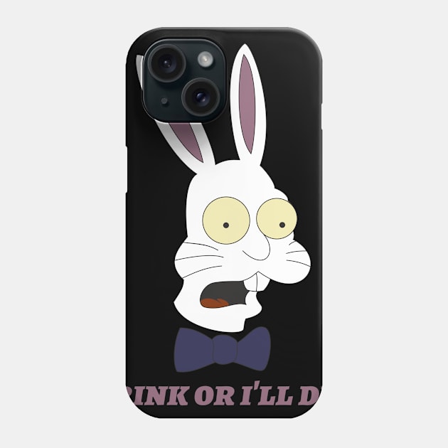 Drink or i'll die! Phone Case by tonycastell