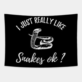 I just really like snakes ok Tapestry