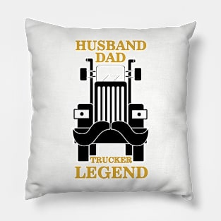 Truck Driver Men Pillow