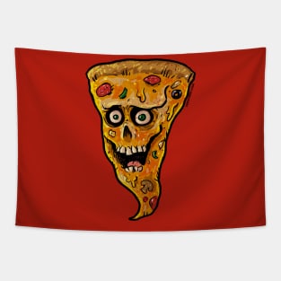 Pizza Skull Tapestry