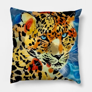 Amur Leopard Pillow