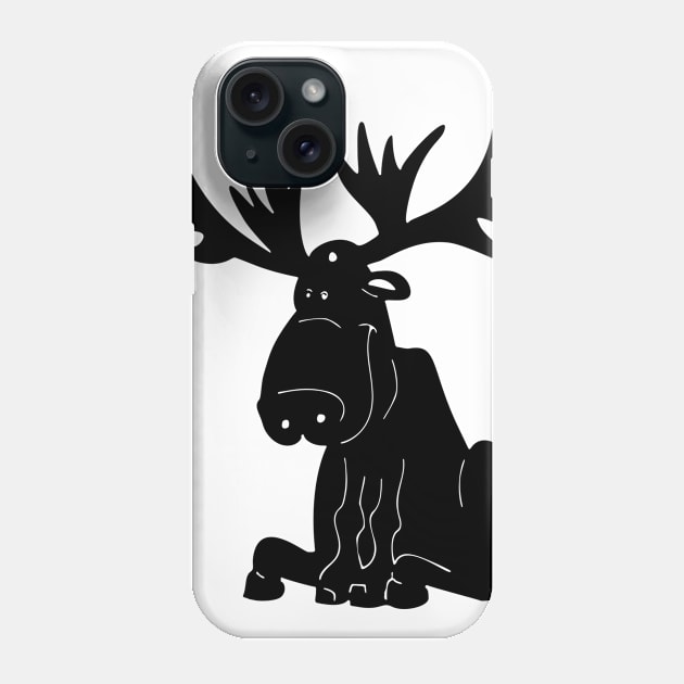 Moose Phone Case by scdesigns