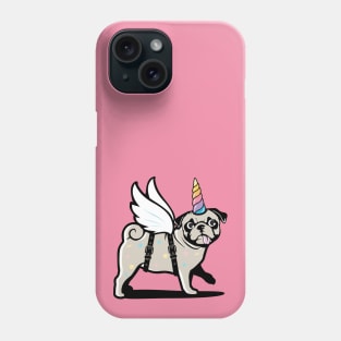 Pug Unicorn Phone Case