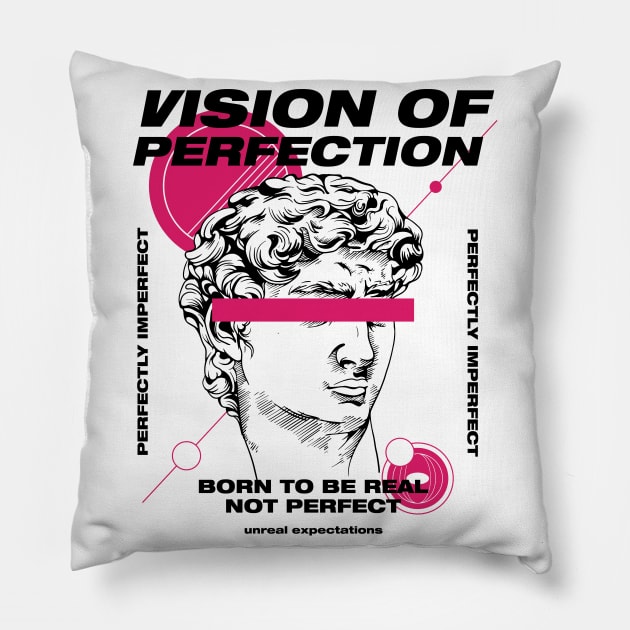 Vision of Perfection Pillow by CHAKRart