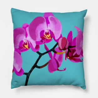 Orchid pink Pillow