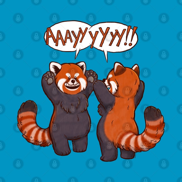 Ayyy Red Pandas! by JenniferSmith