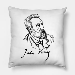 Jules Verne Pillow